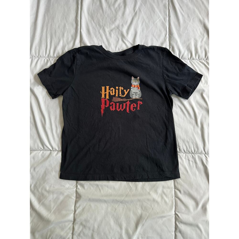 Kid's "Hairy Pawter" Harry Potter Cat Tee